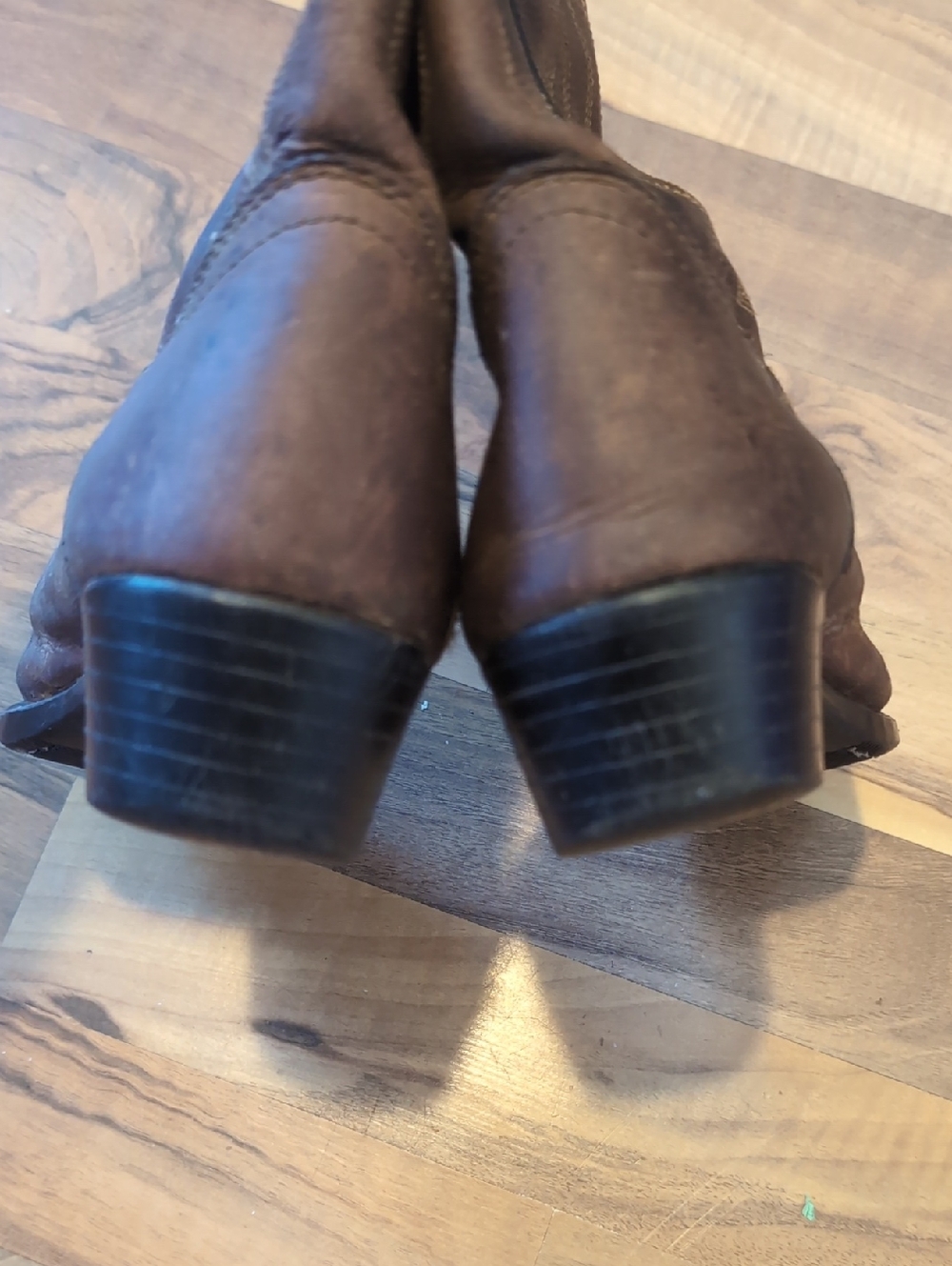 Classic Brown Kids' Western Ranch Boots - Picture 3 of 7